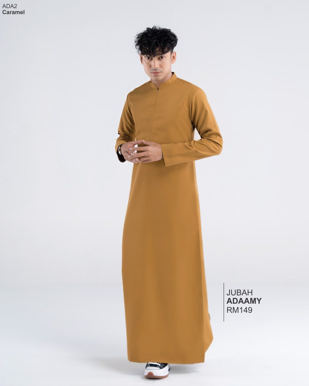 JUBAH ADAAMY CARAMEL (2024)