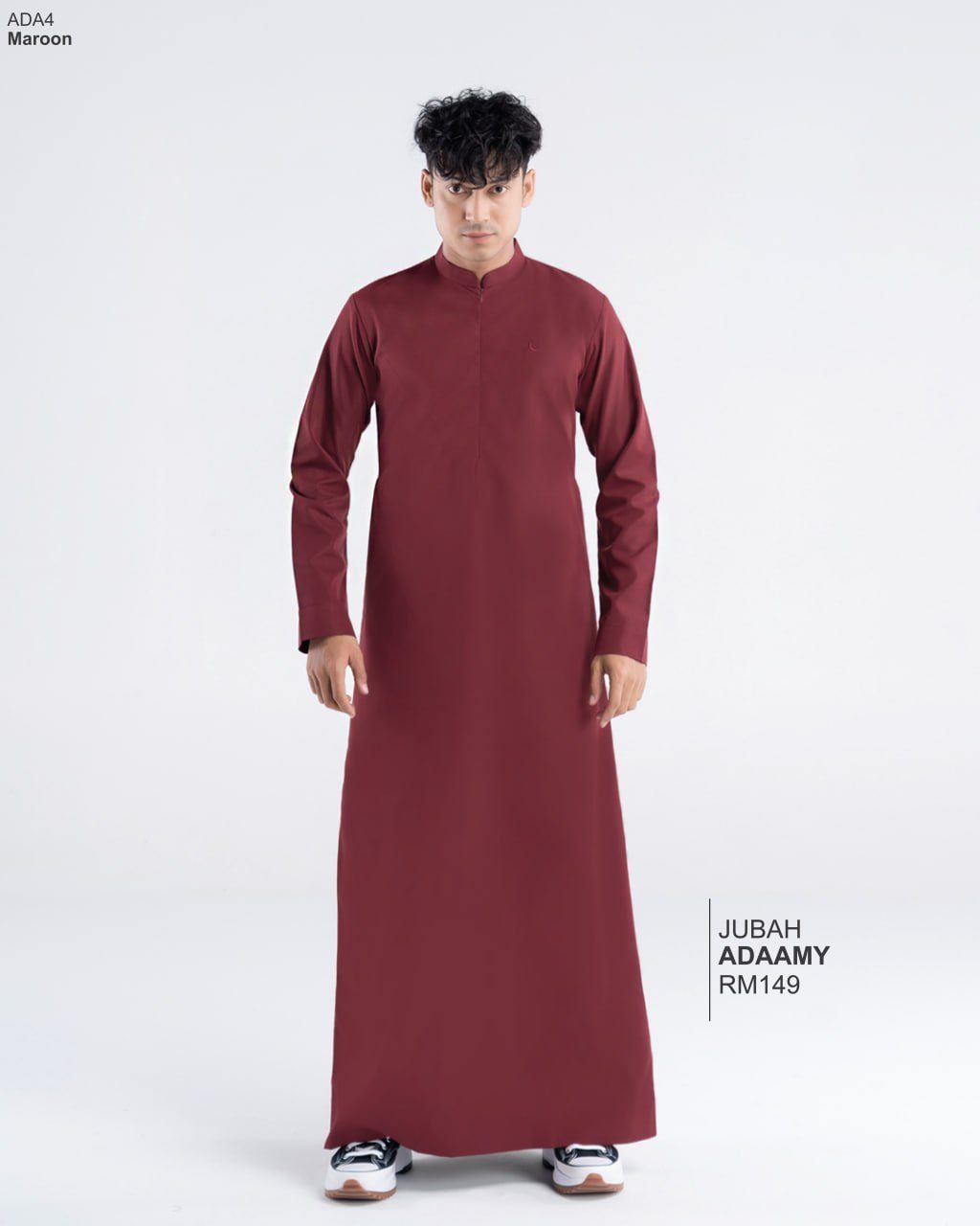 JUBAH ADAAMY MAROON (2024)