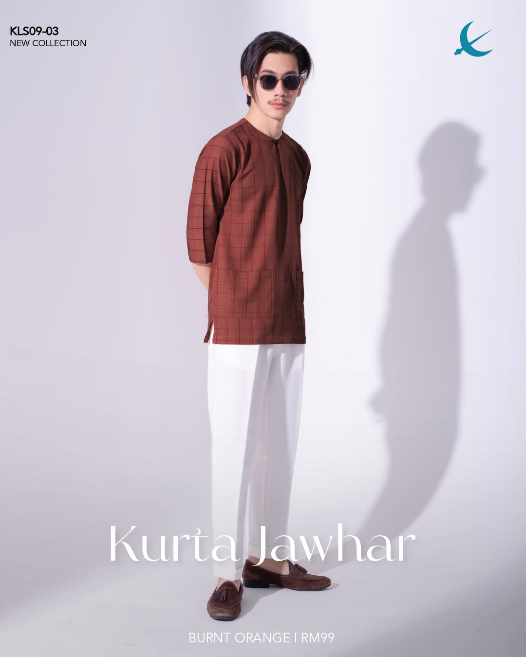 KURTA JAWHAR BURNT ORANGE (2024)