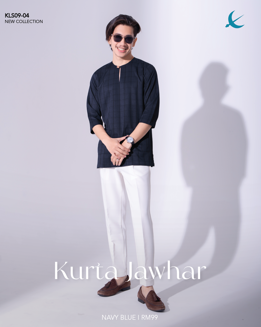 KURTA JAWHAR NAVY BLUE (2024)