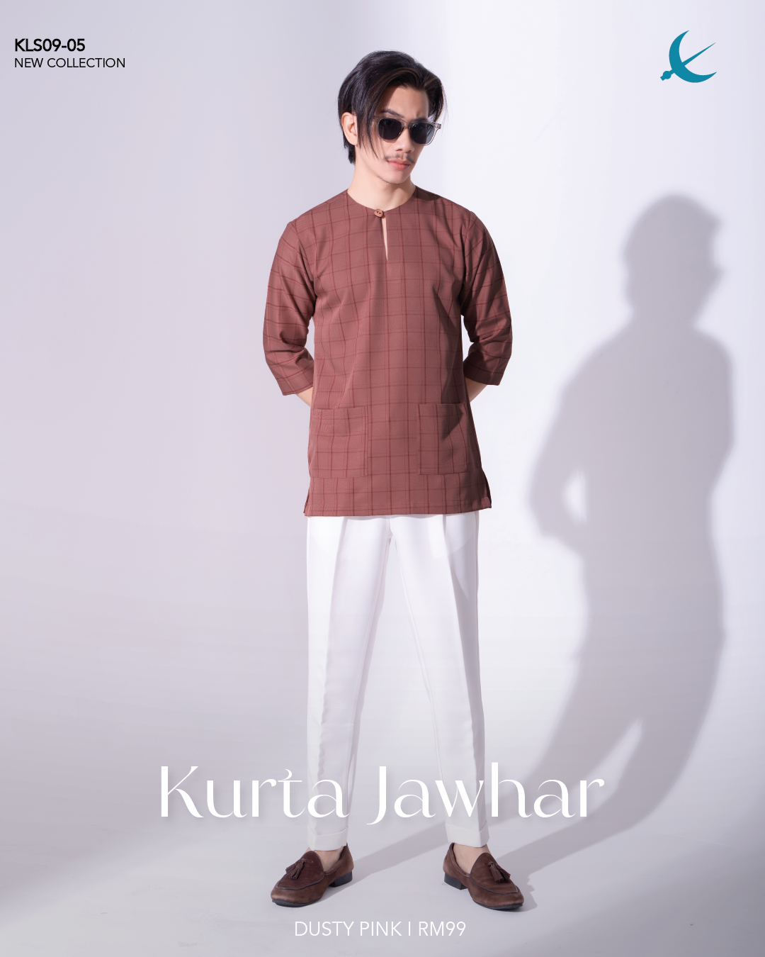 KURTA JAWHAR DUSTY PINK (2024)