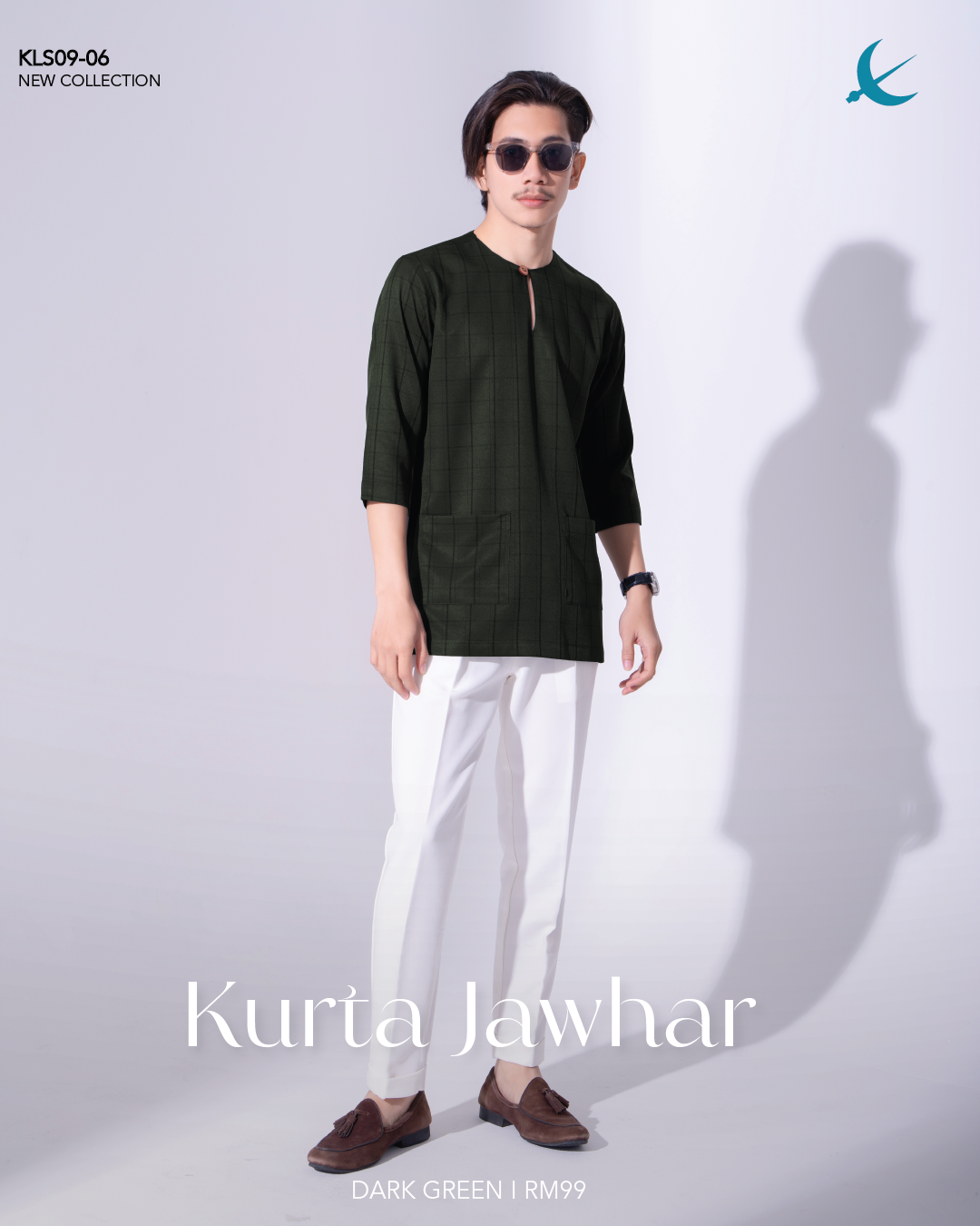 KURTA JAWHAR DARK GREEN (2024)