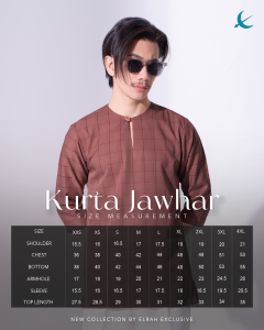 Kurta Jawhar Size Measurement