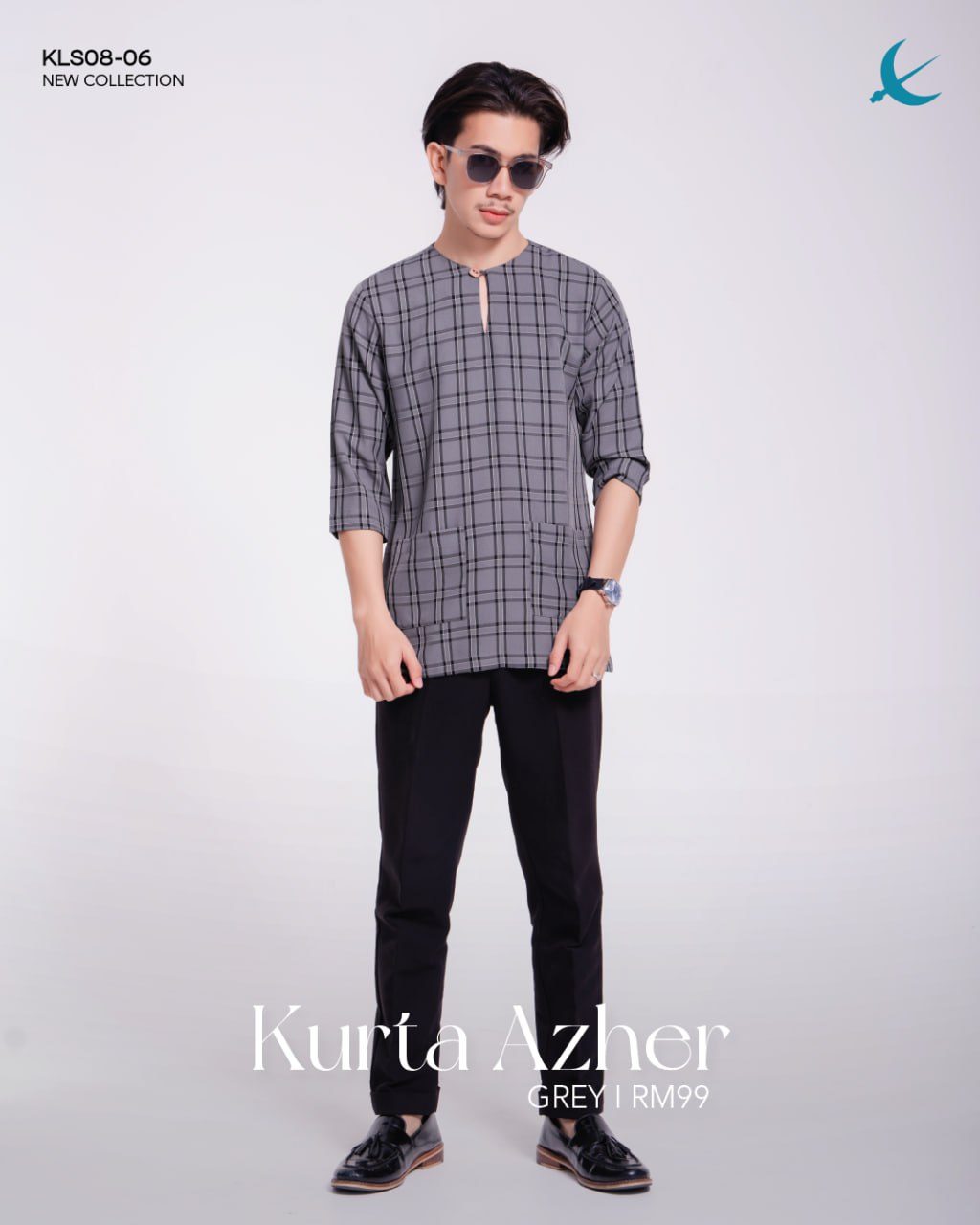 KURTA AZHER GREY (2024)