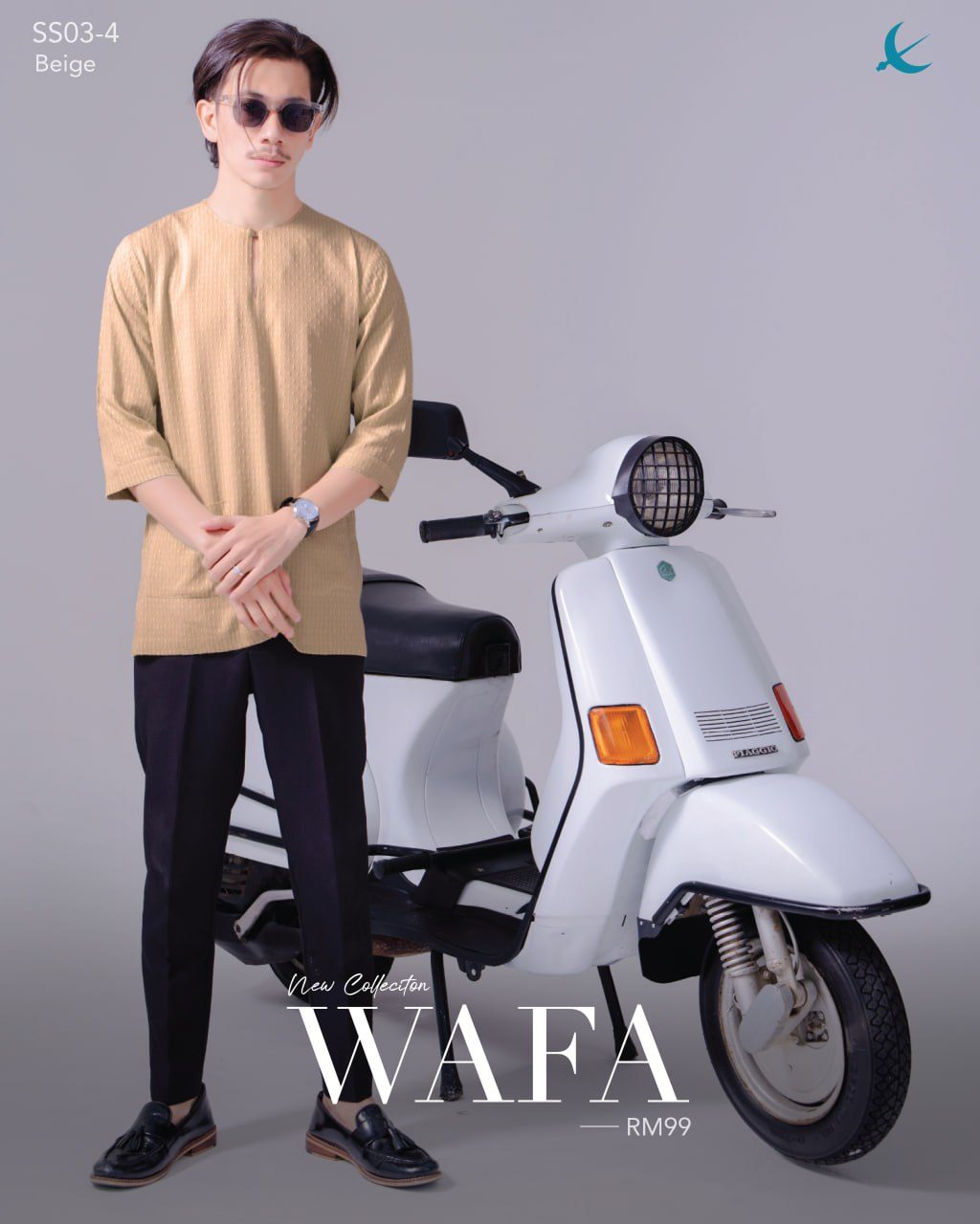 KURTA WAFA BEIGE (2024)