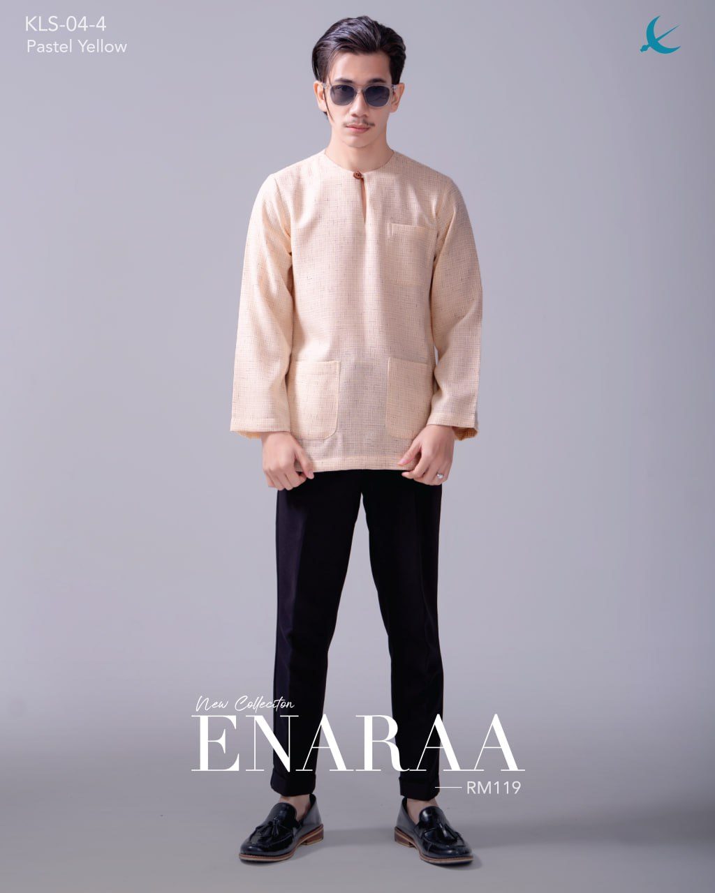 KURTA ENARAA PASTEL YELLOW (2024)