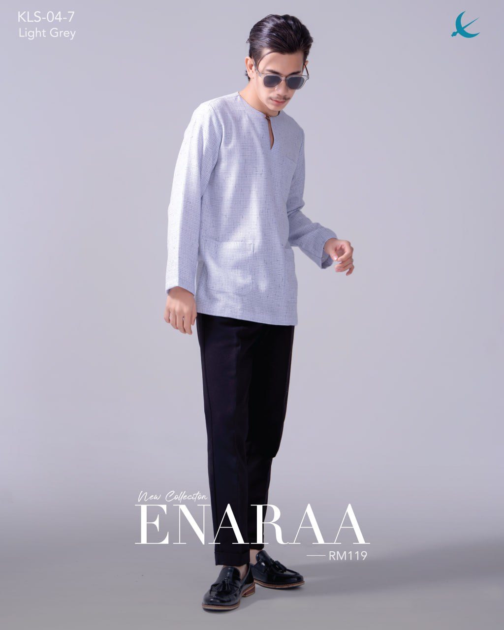 KURTA ENARAA LIGHT GREY (2024)