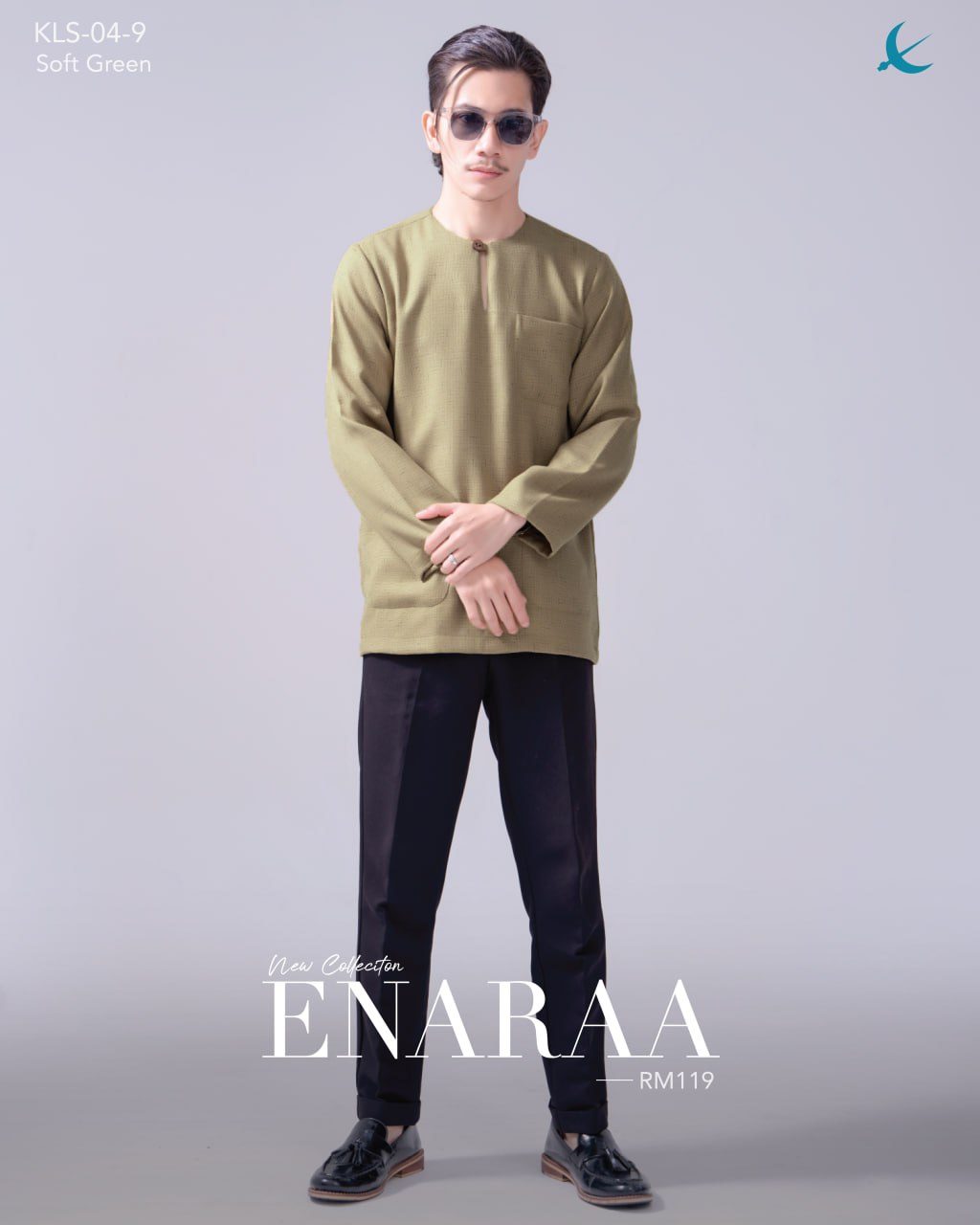 KURTA ENARAA SOFT GREEN (2024)