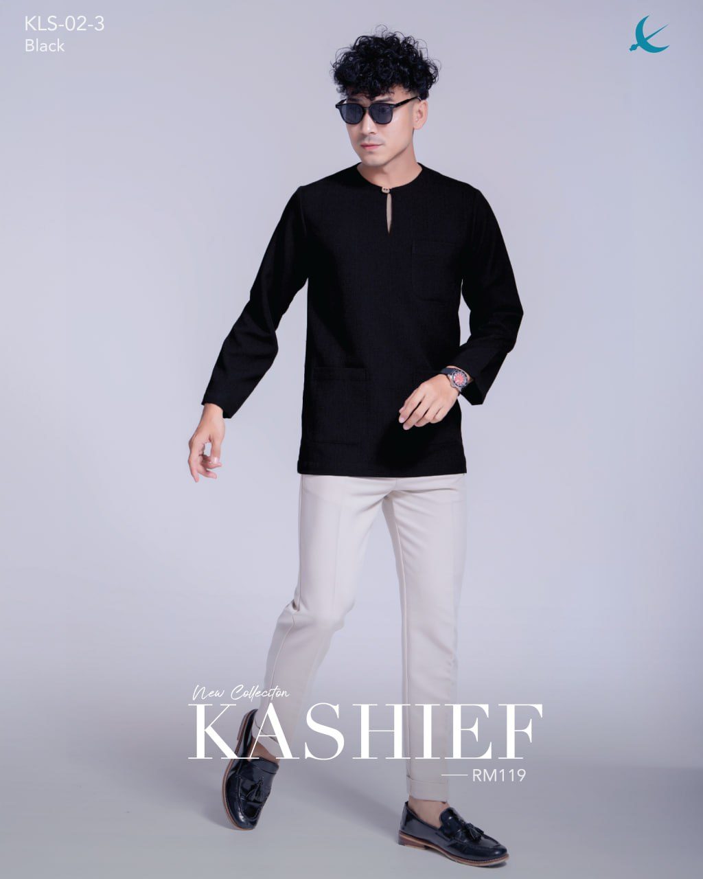 KURTA KAASHIEF BLACK (2024)