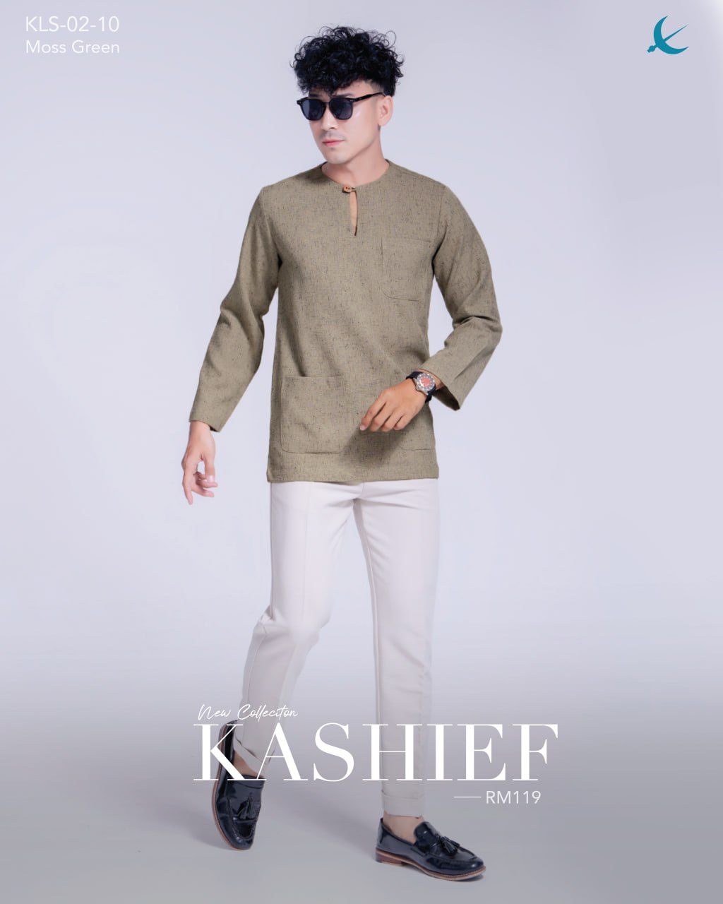 KURTA KAASHIEF MOSS GREEN (2024)