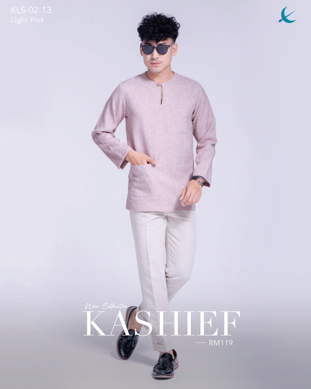 KURTA KAASHIEF LIGHT PINK (2024)