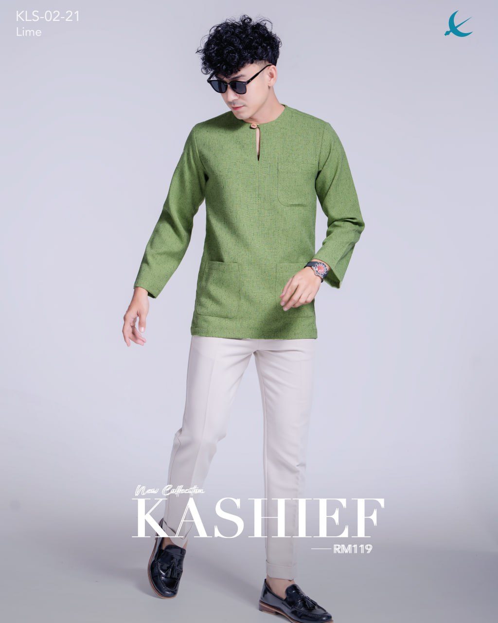 KURTA KAASHIEF LIME (2024)