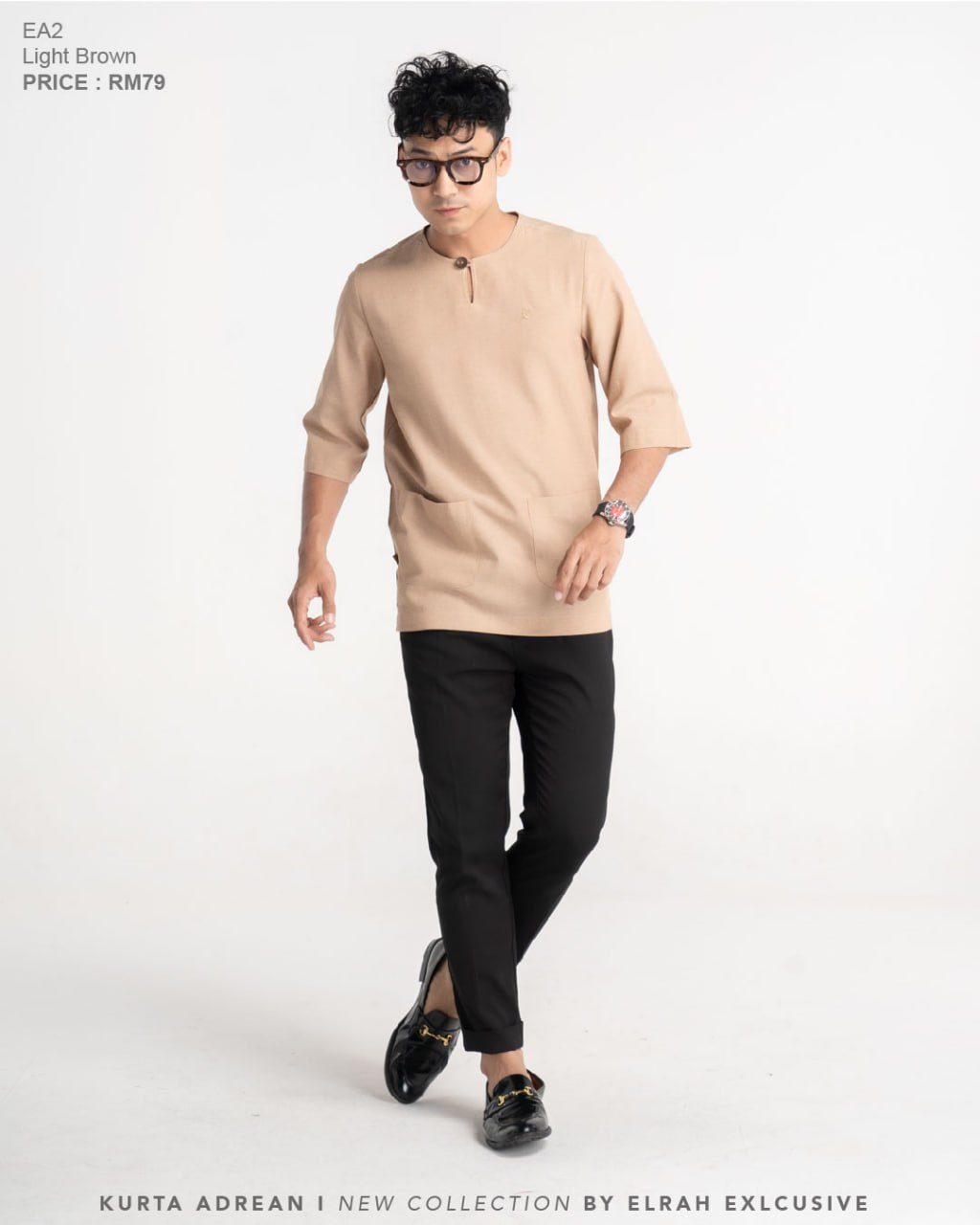 KURTA ADREAN LIGHT BROWN