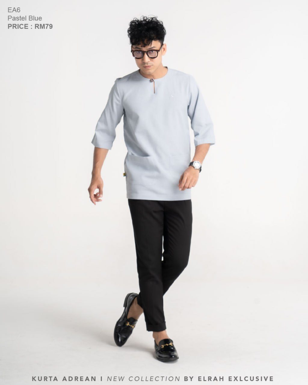 KURTA ADREAN PASTEL BLUE