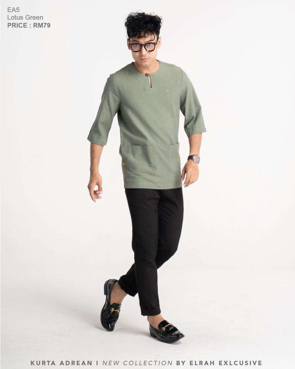 KURTA ADREAN LOTUS GREEN