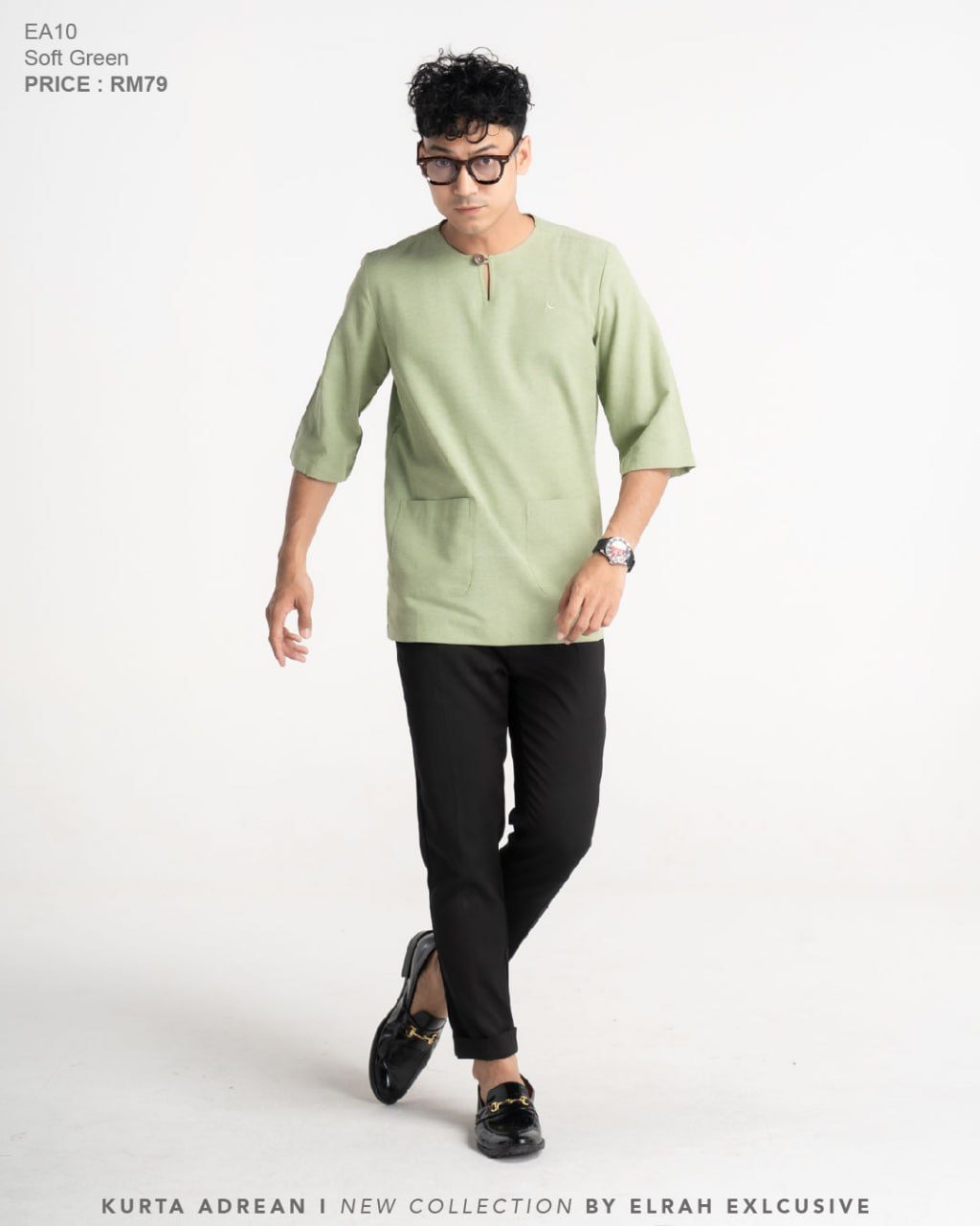 KURTA ADREAN SOFT GREEN