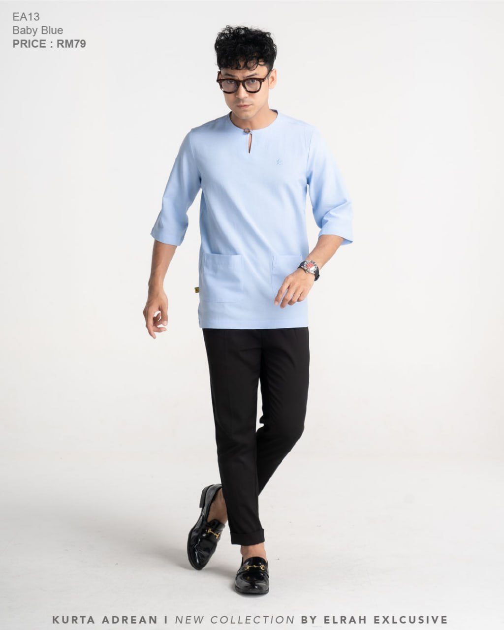 KURTA ADREAN BABY BLUE