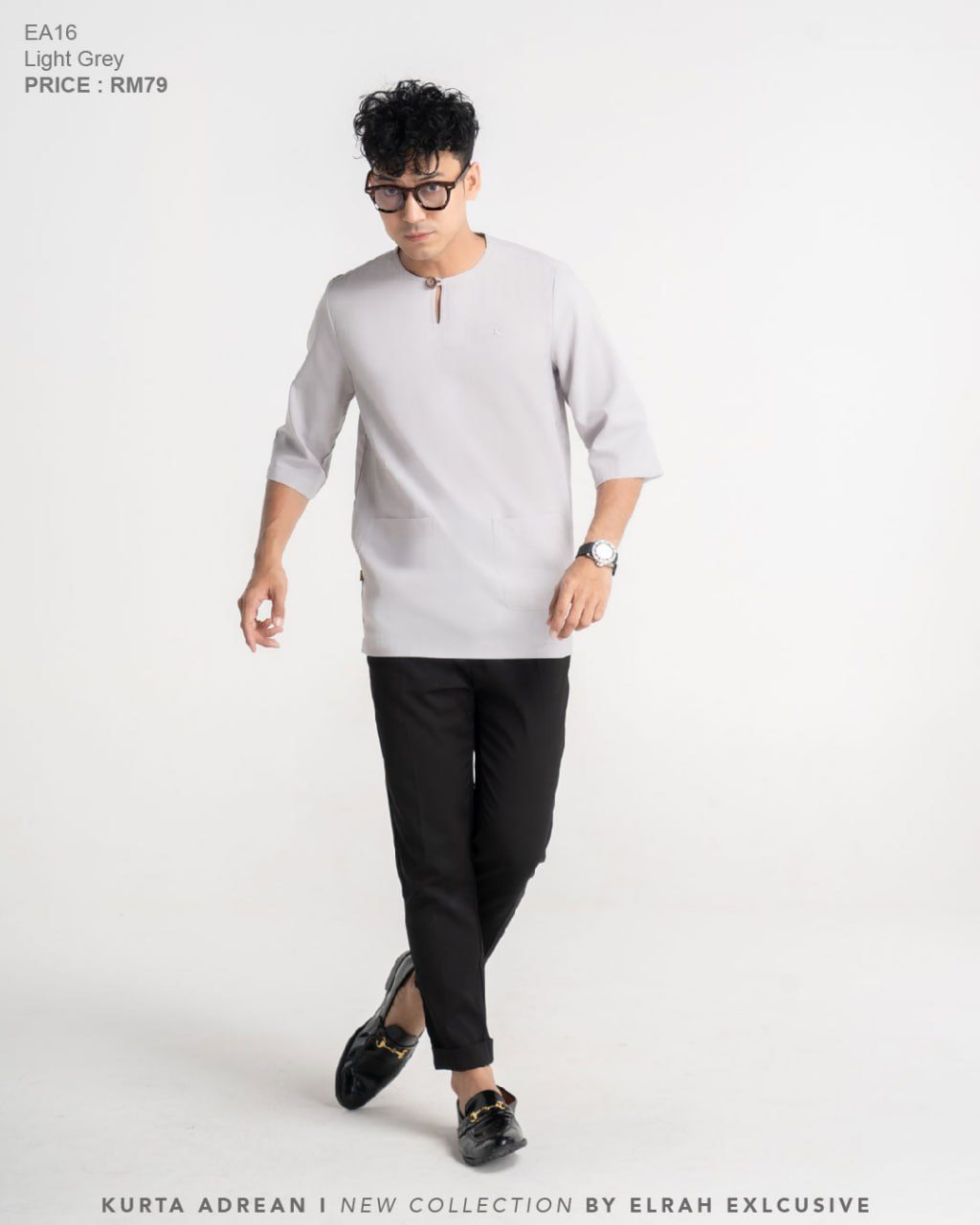 KURTA ADREAN LIGHT GREY