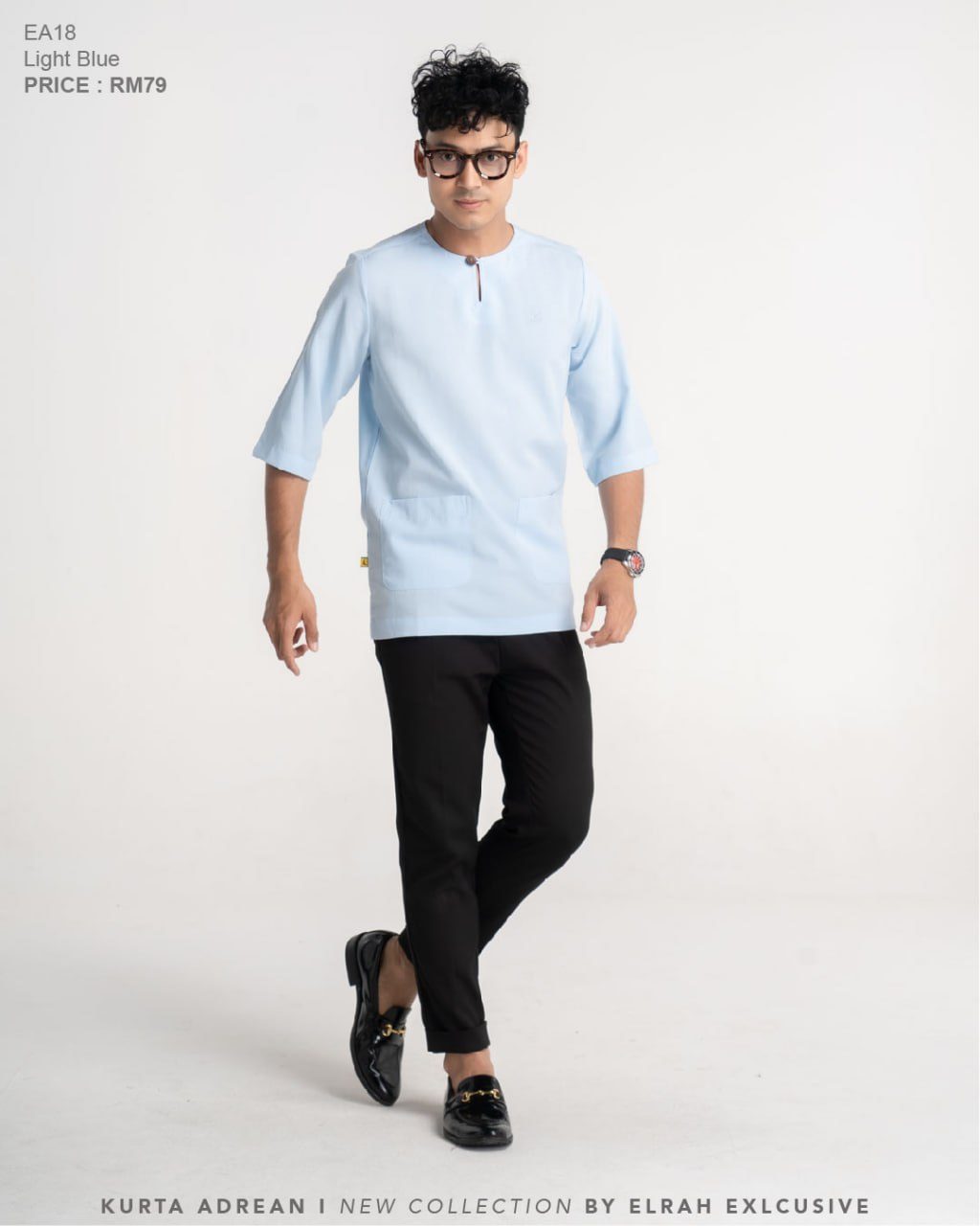 KURTA ADREAN LIGHT BLUE