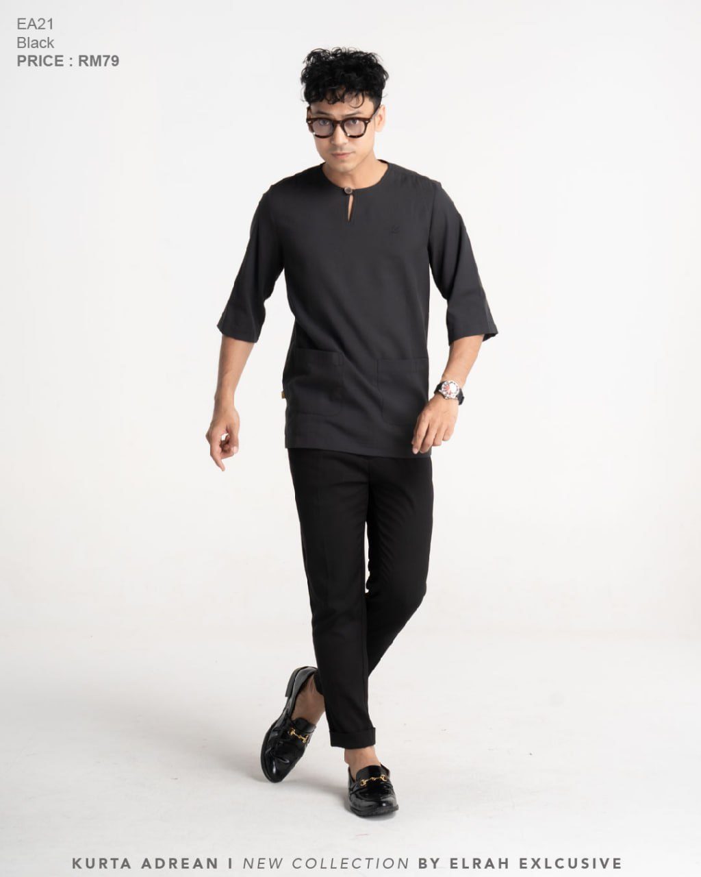 KURTA ADREAN BLACK