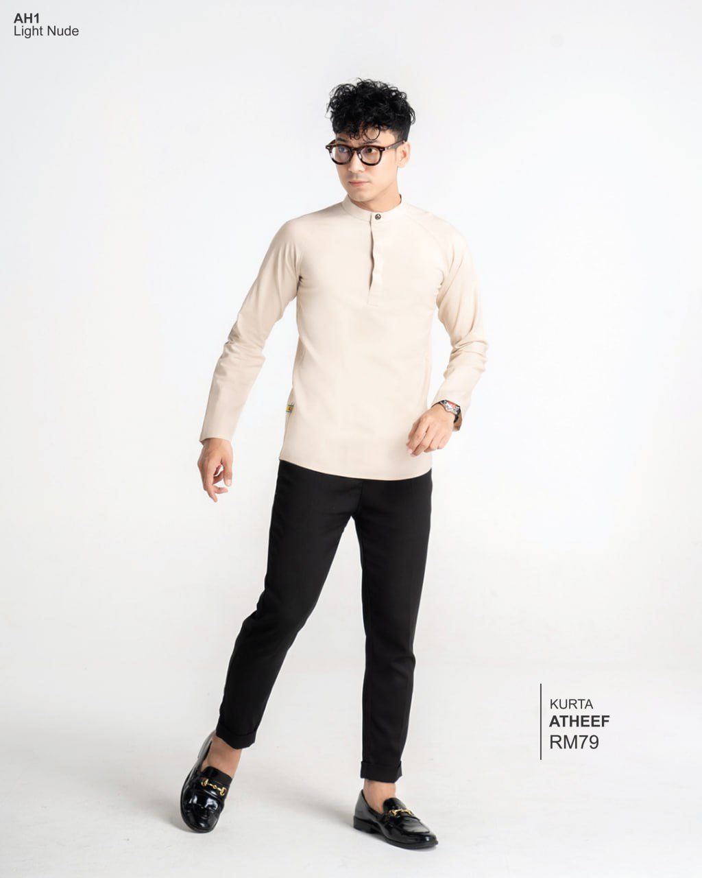 KURTA ATHEEF LIGHT NUDE