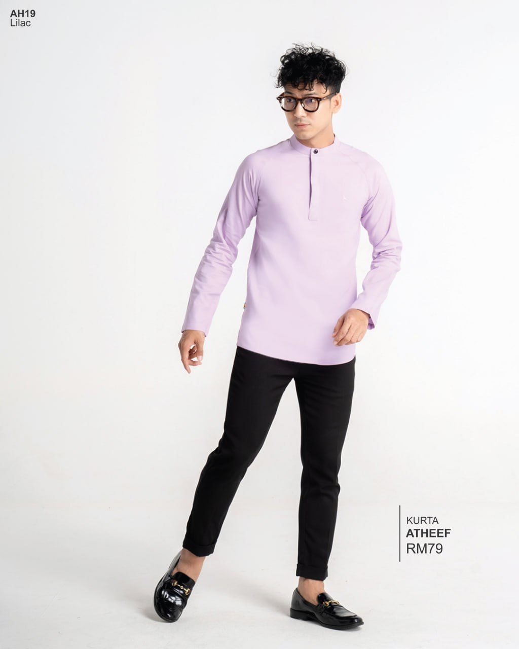 KURTA ATHEEF LILAC