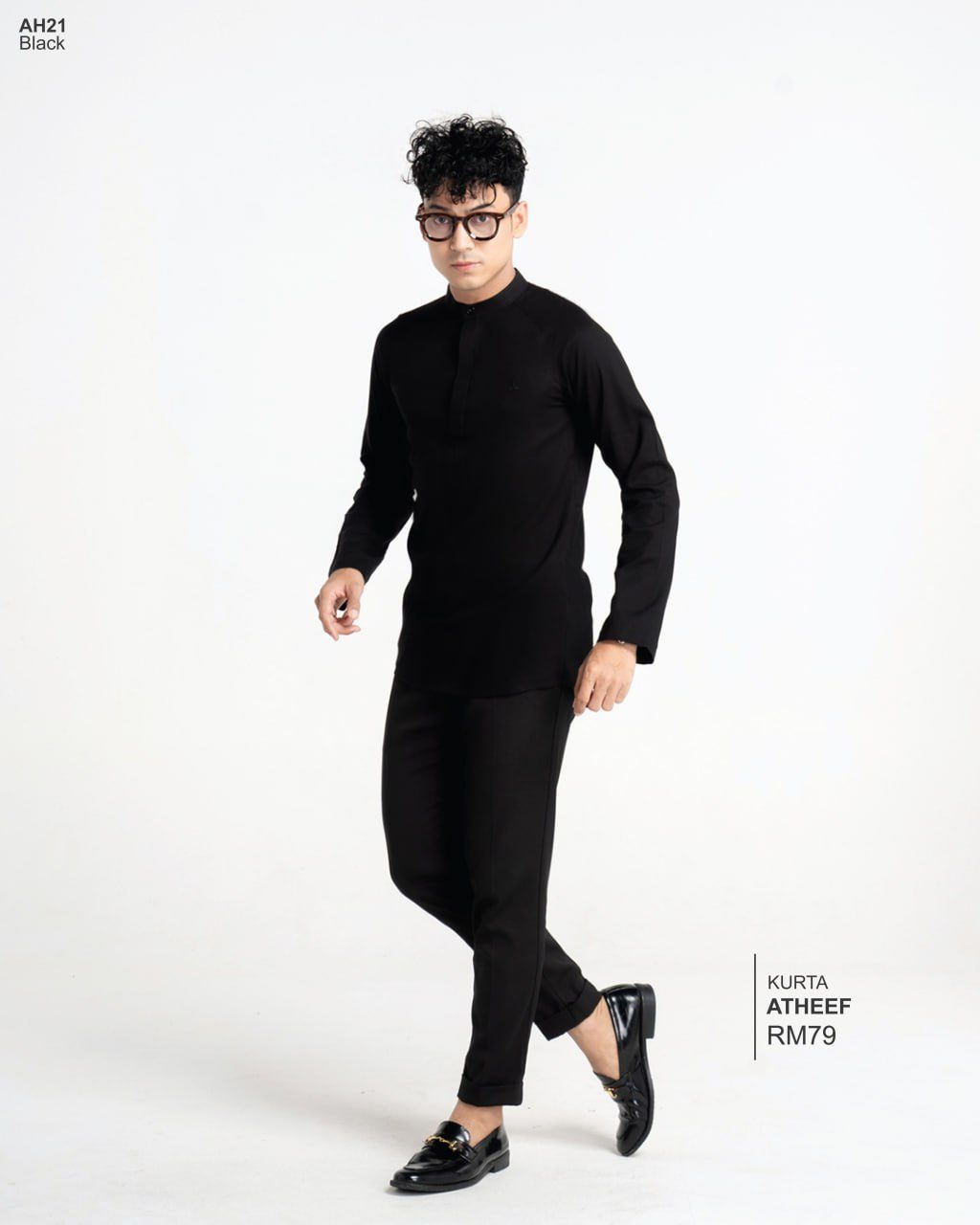 KURTA ATHEEF BLACK