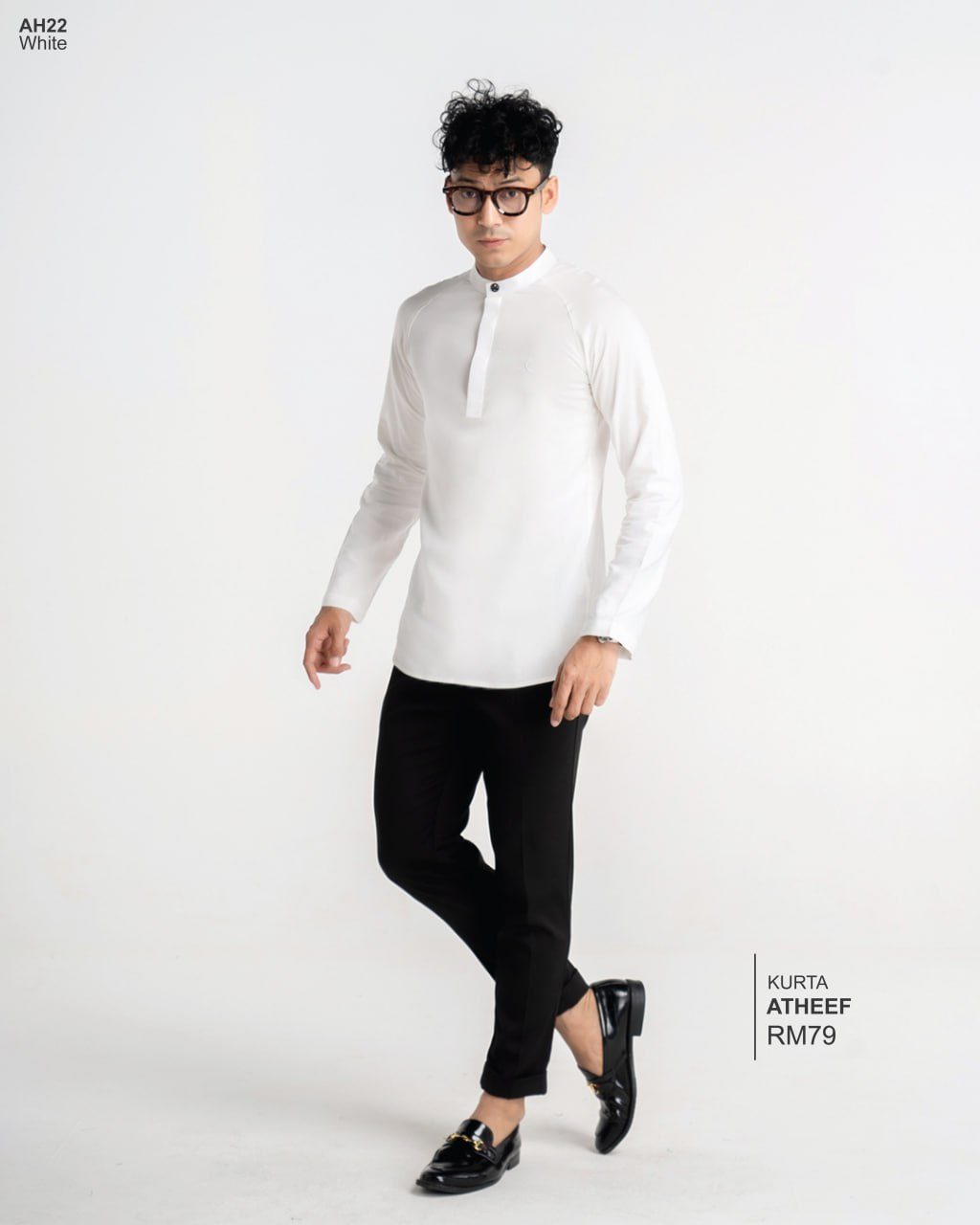 KURTA ATHEEF WHITE