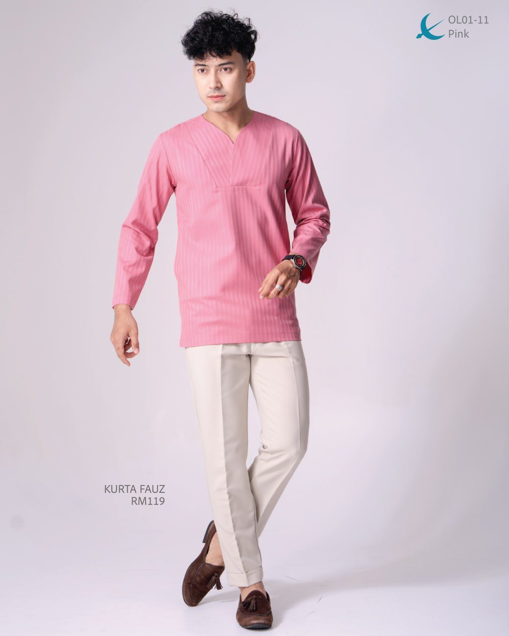 KURTA FAUZ PINK