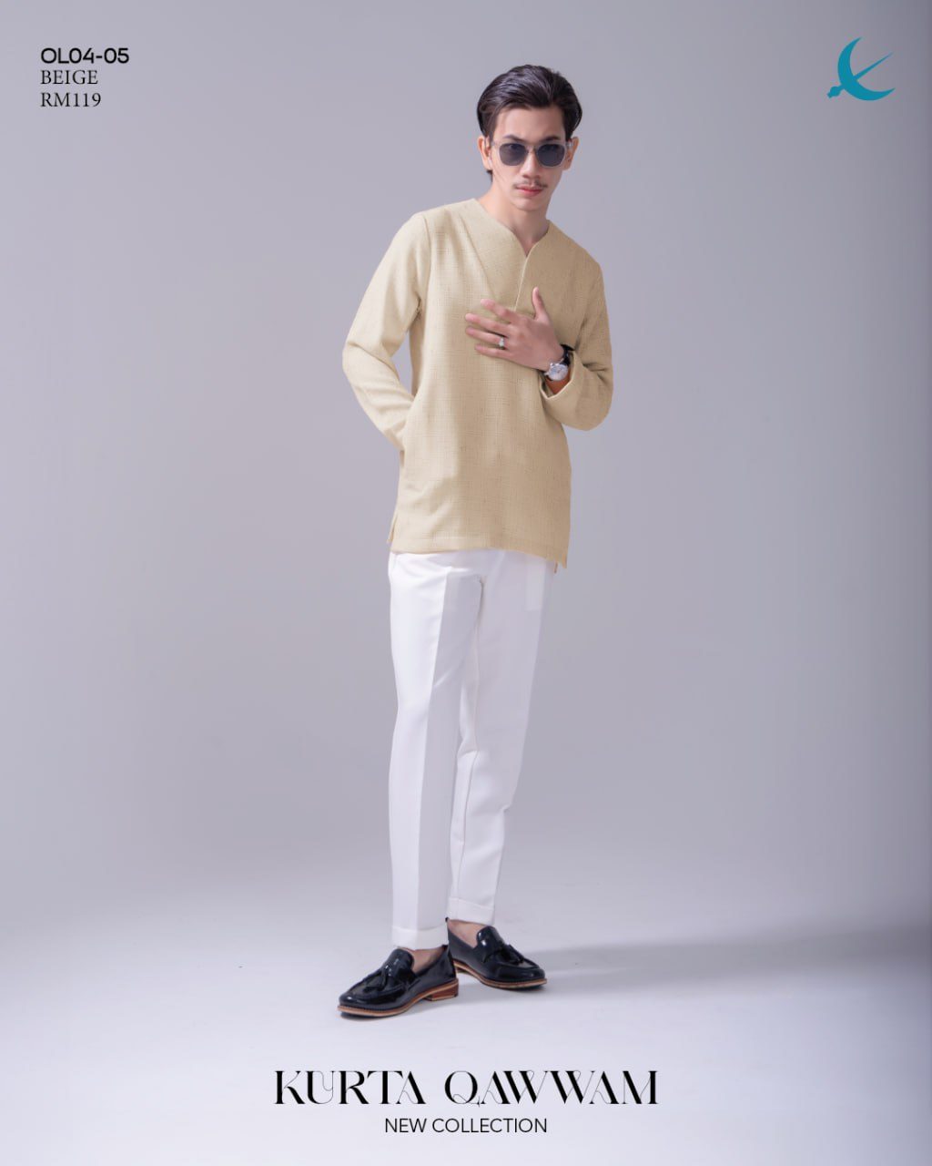 KURTA QAWWAM BEIGE