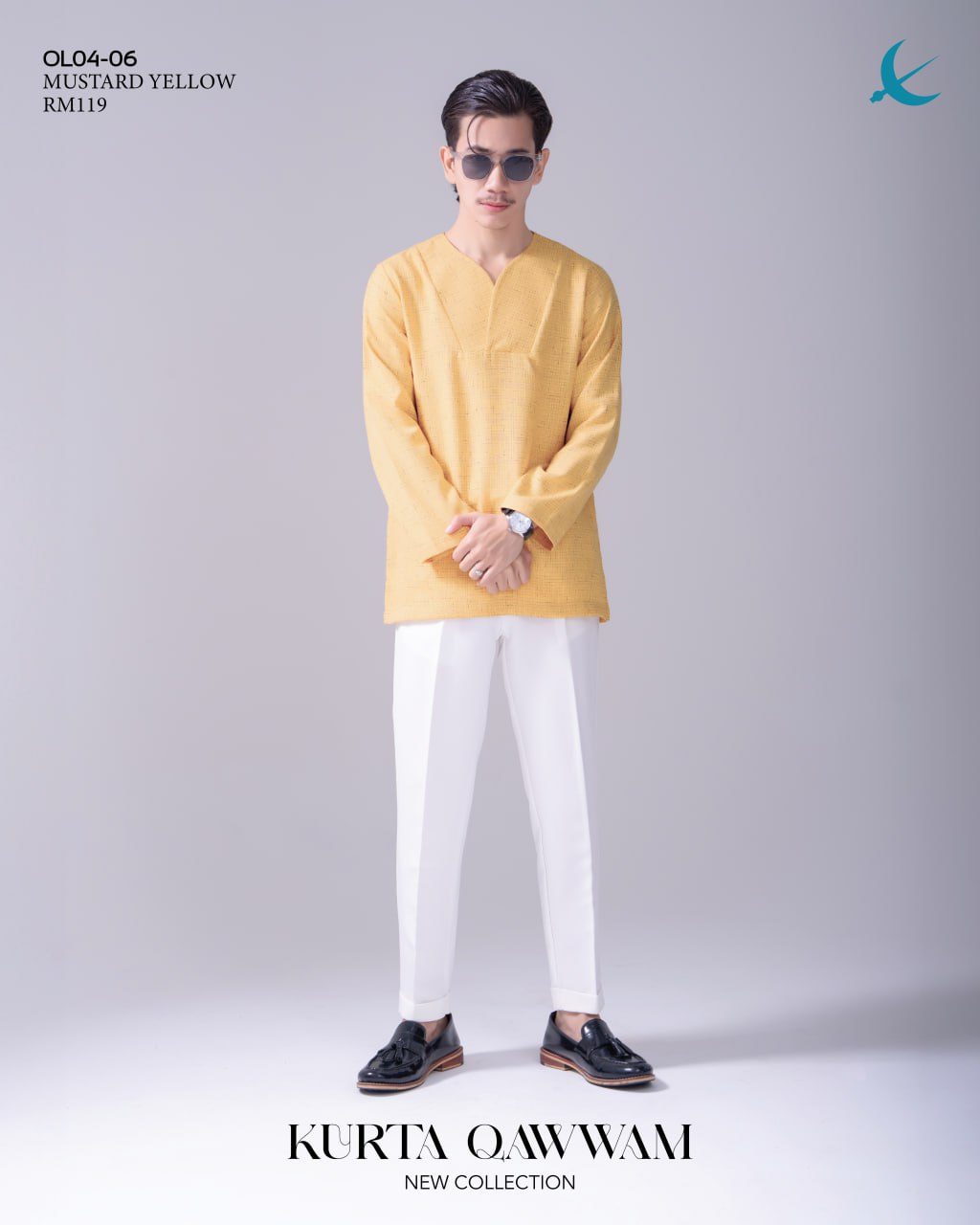 KURTA QAWWAM MUSTARD YELLOW