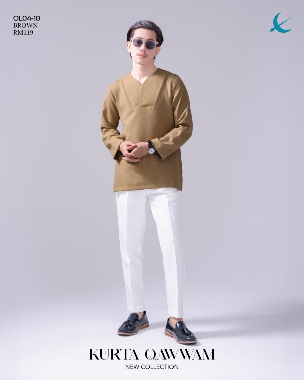 KURTA QAWWAM BROWN