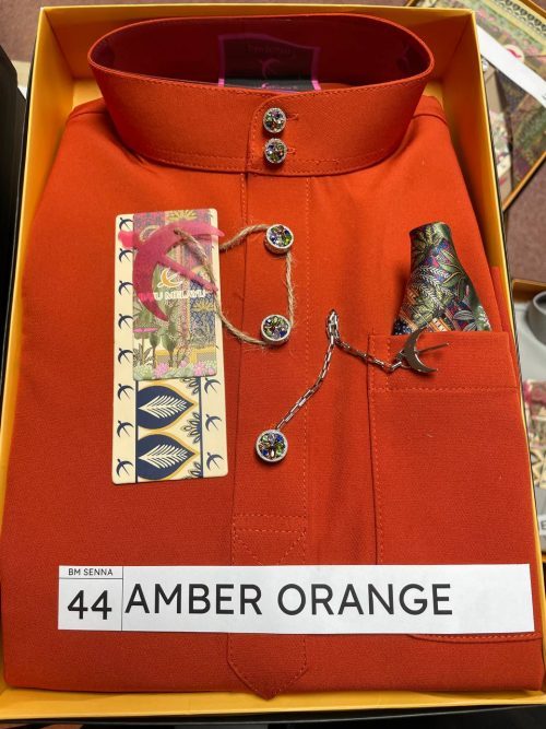 44. Amber Orange