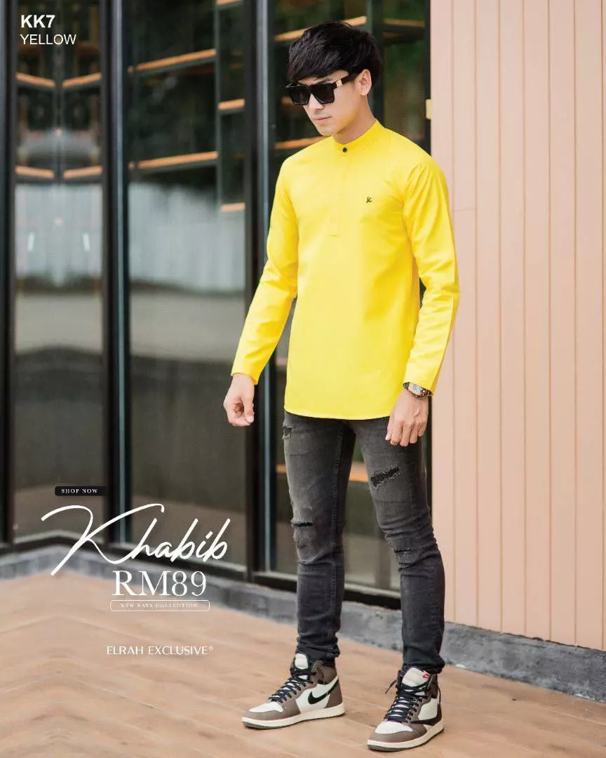 KURTA KHABIB YELLOW