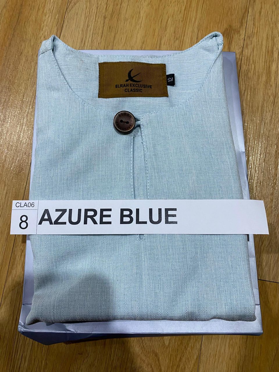 KURTA KLASIK KIDS ETTIFAQ AZURE BLUE