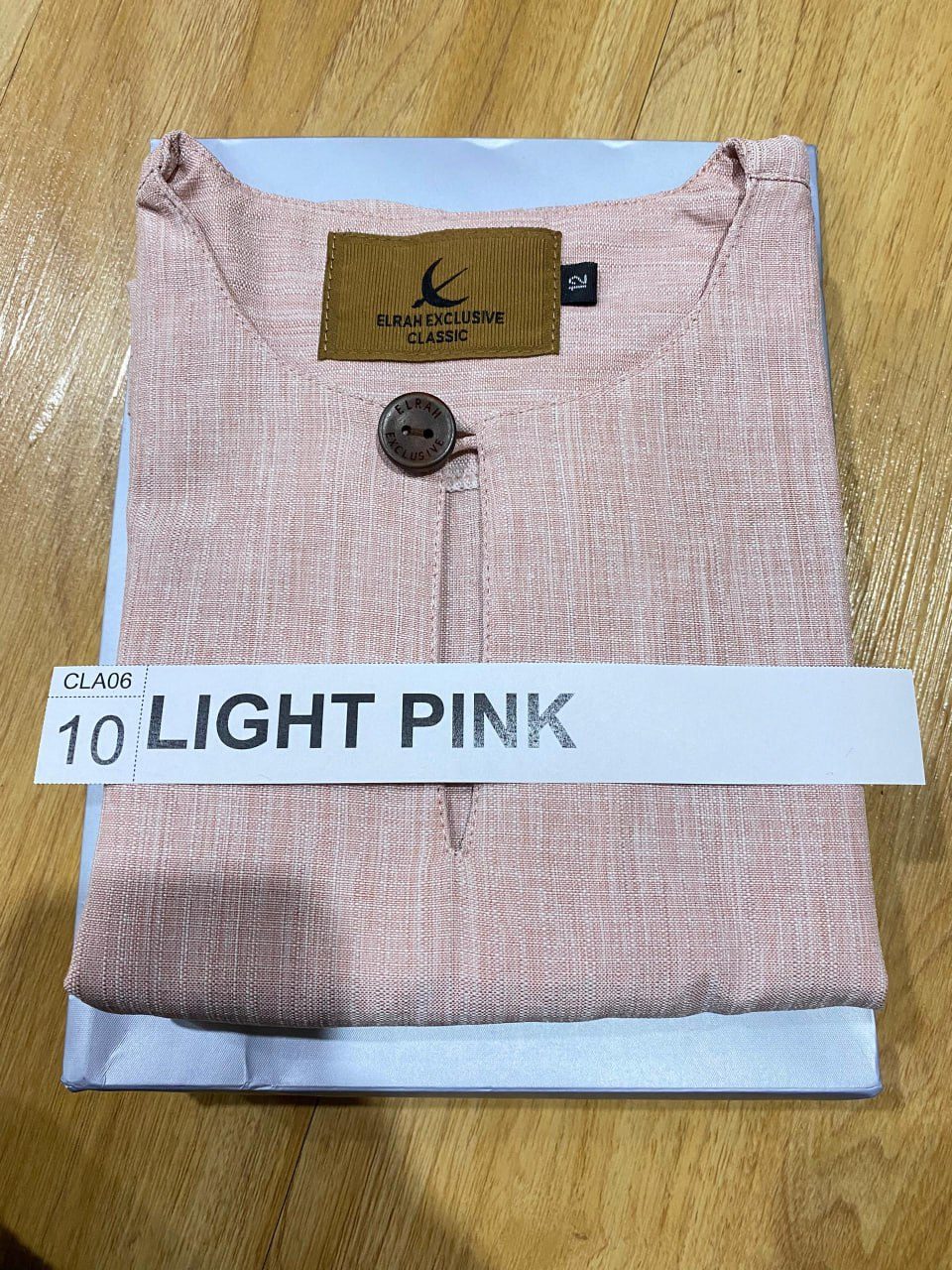 KURTA KLASIK KIDS ETTIFAQ LIGHT PINK