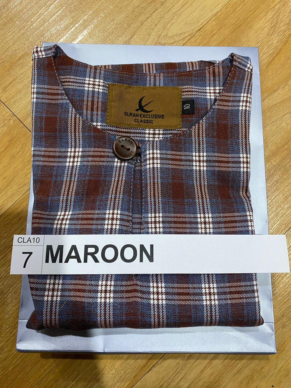 KURTA KLASIK KIDS HAYYAN MAROON