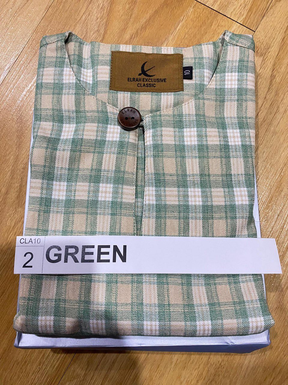KURTA KLASIK KIDS HAYYAN GREEN