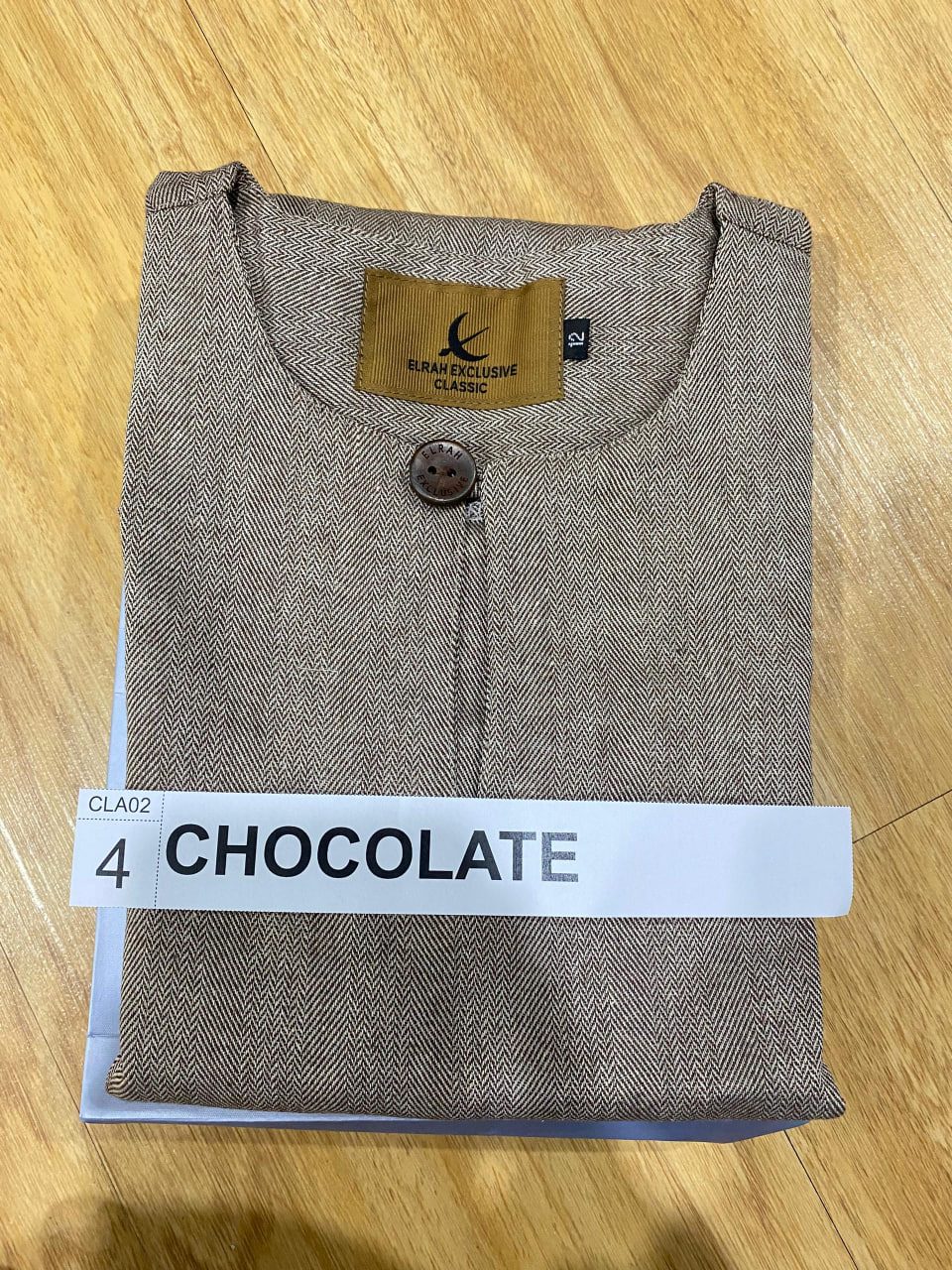 KURTA KLASIK KIDS EBNU CHOCOLATE