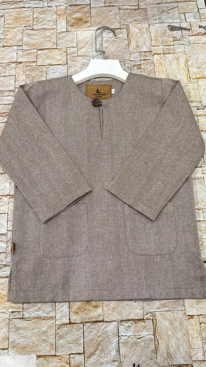 KURTA KLASIK KIDS EBNU CHOCOLATE