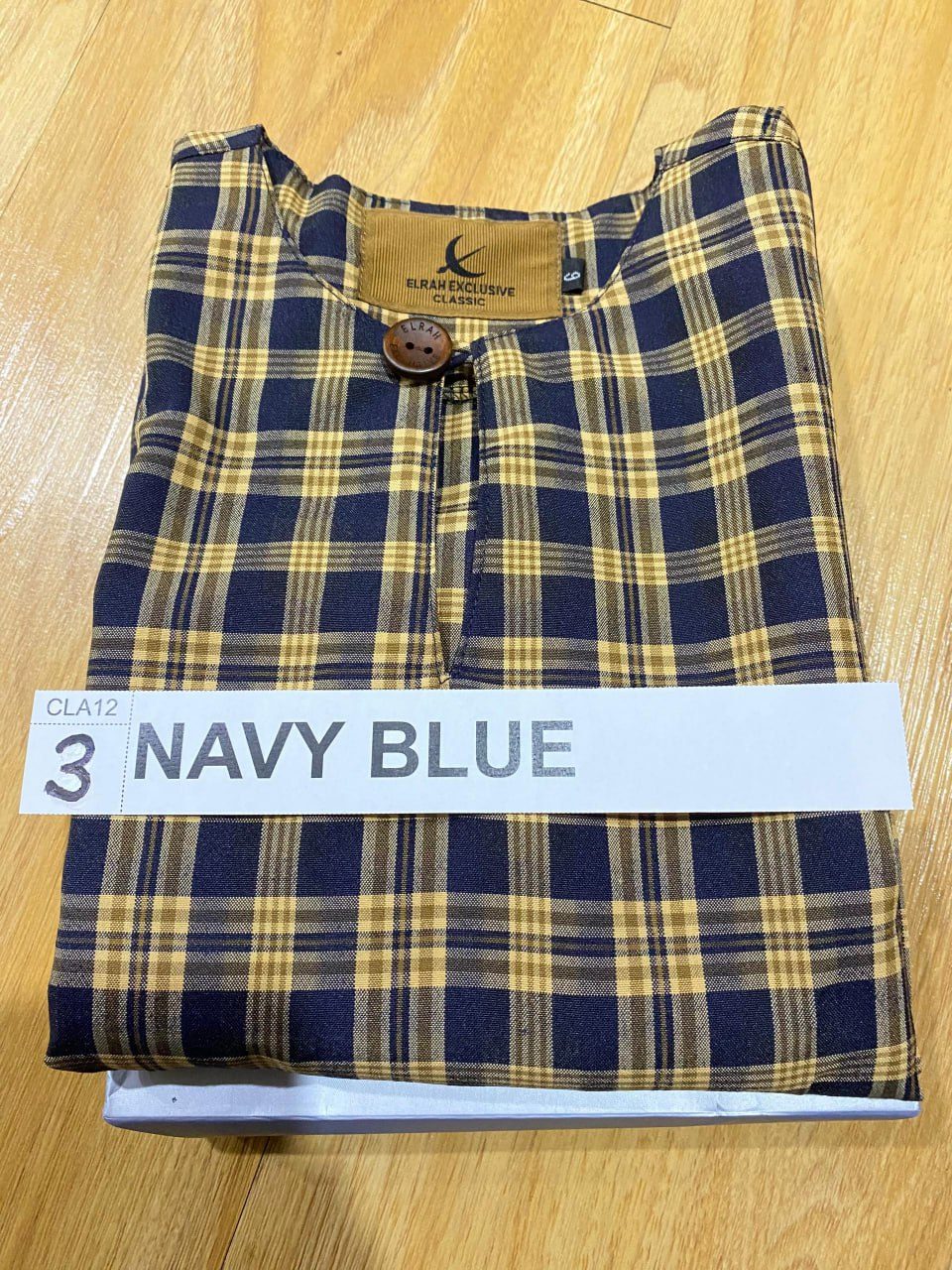 KURTA KLASIK KIDS SAEED NAVY BLUE