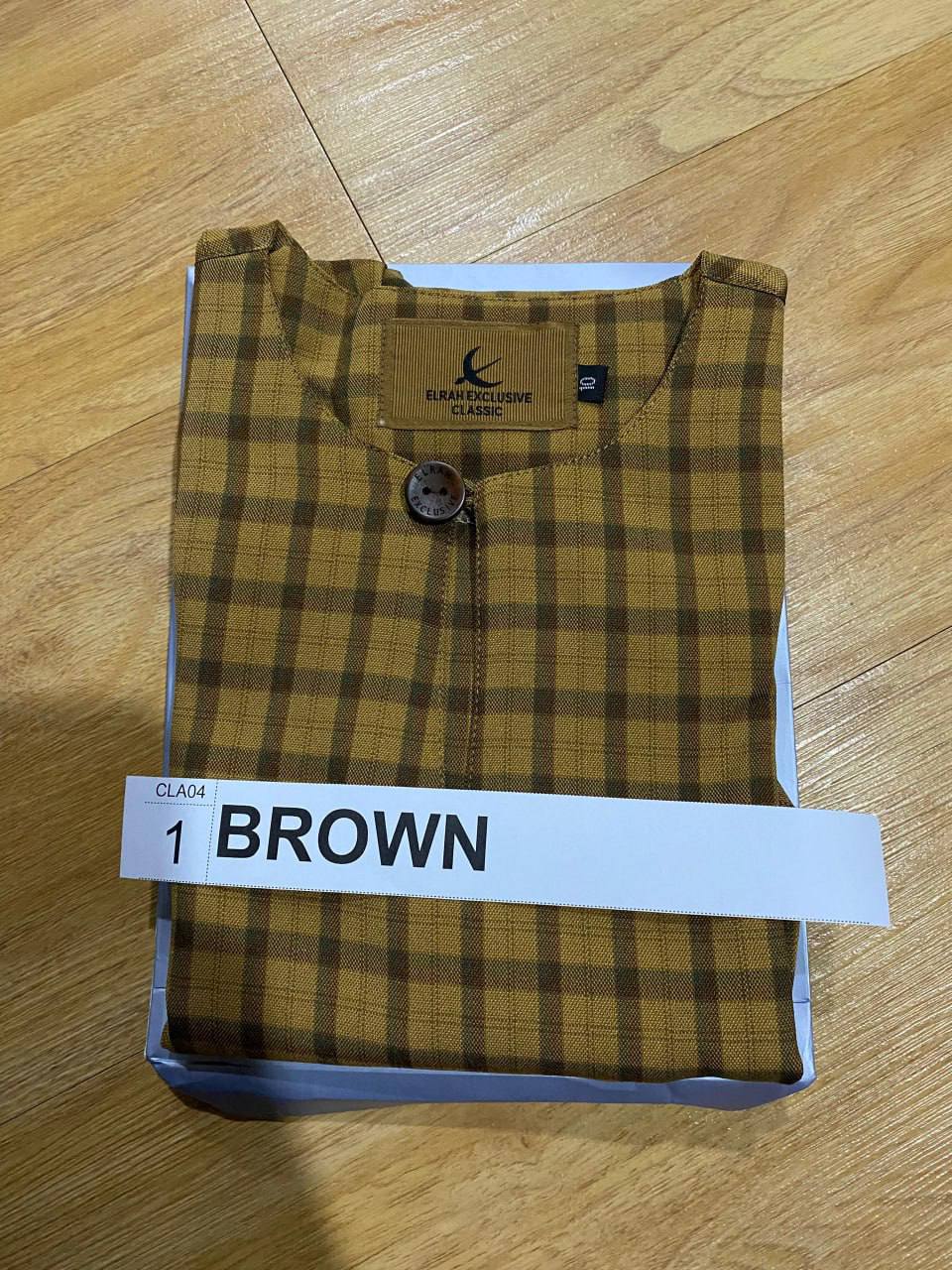 KURTA KLASIK KIDS ADREUS BROWN