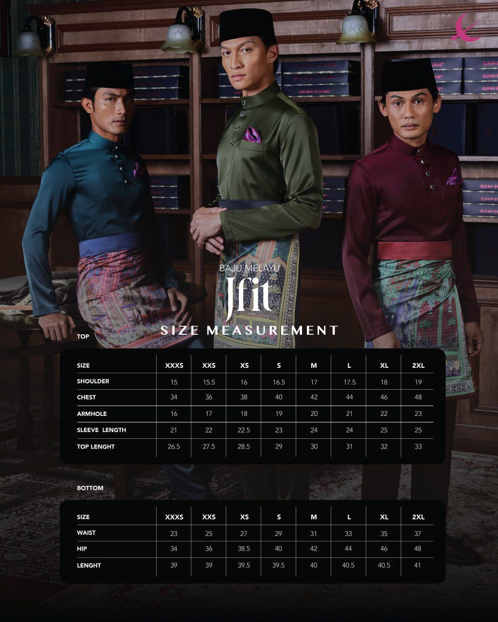 BAJU MELAYU JFIT SAND BEIGE