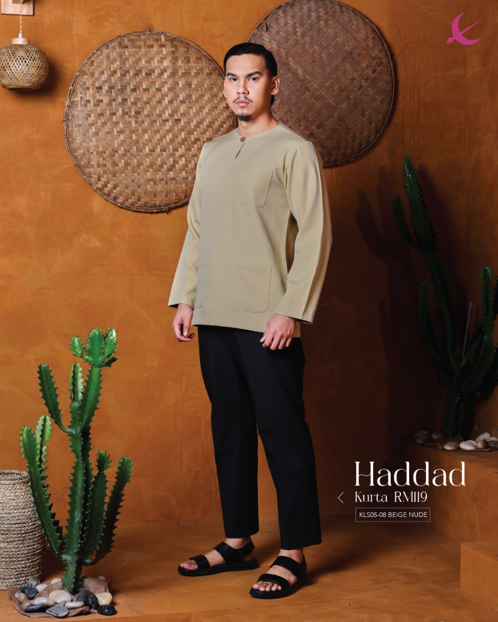 KURTA HADDAD BEIGE NUDE