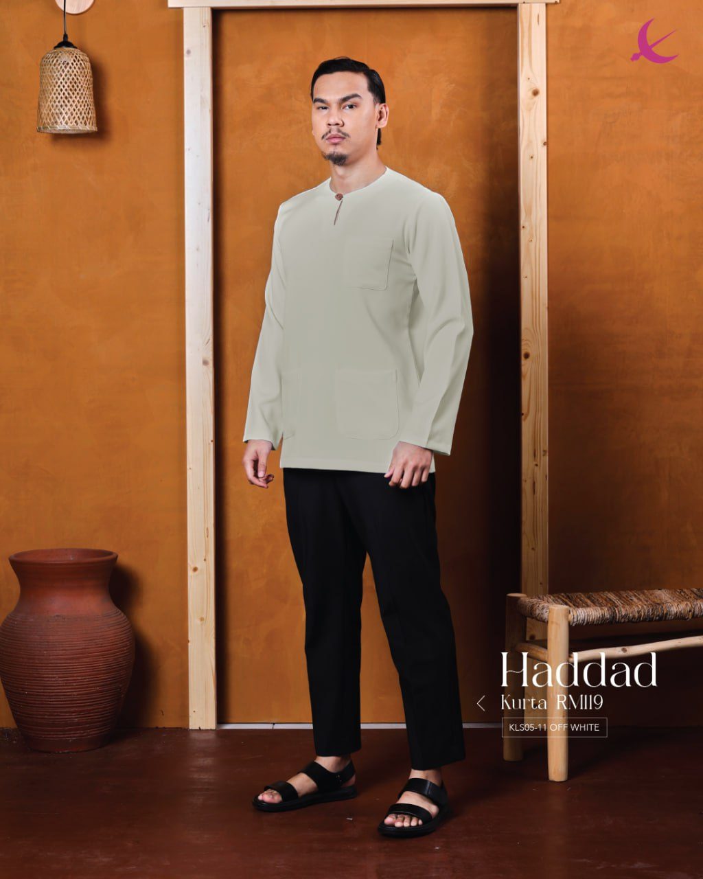 KURTA HADDAD OFF WHITE