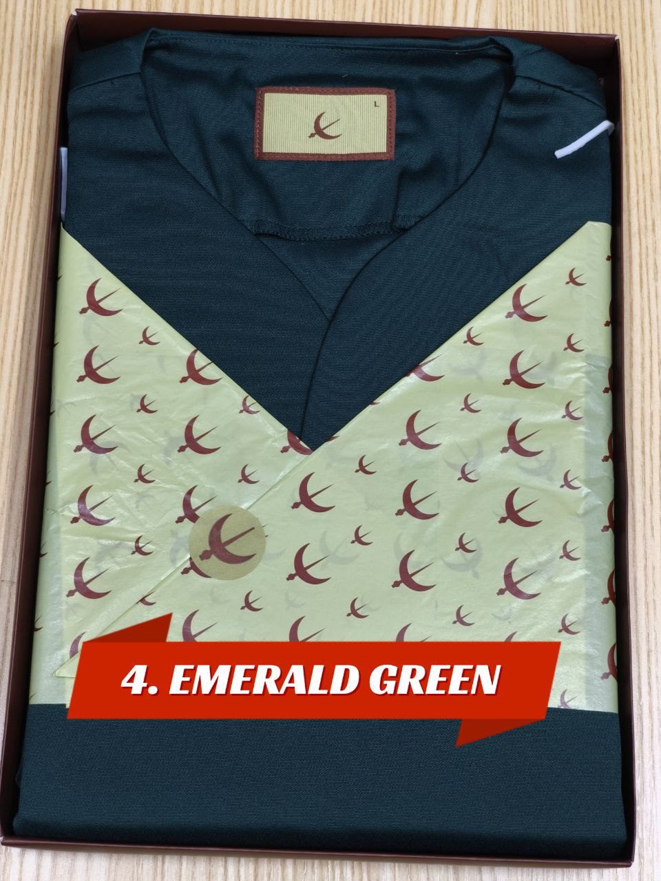 JUBAH AL HILAL EMERALD GREEN