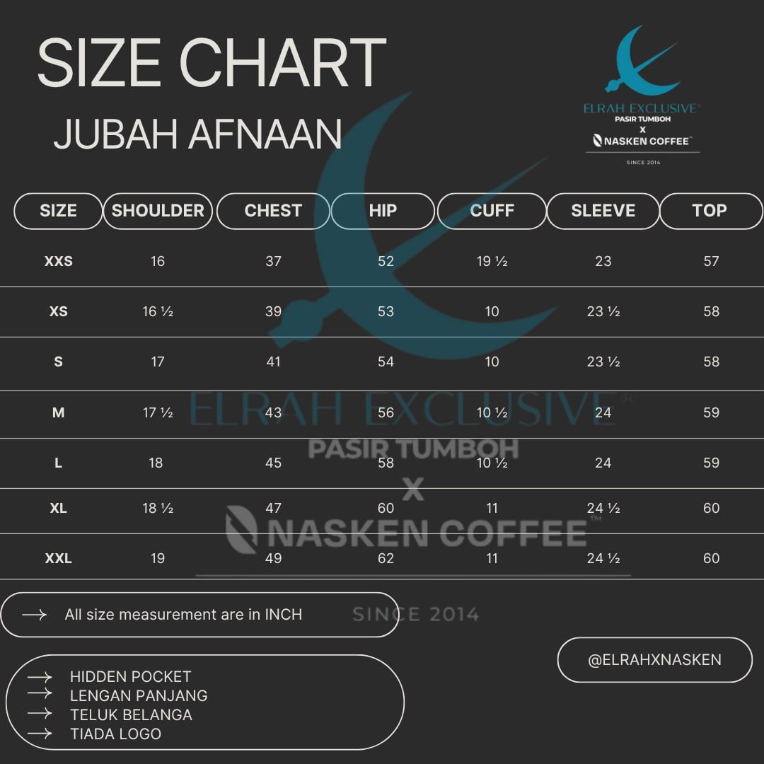 JUBAH AFNAAN DUSTY GREEN