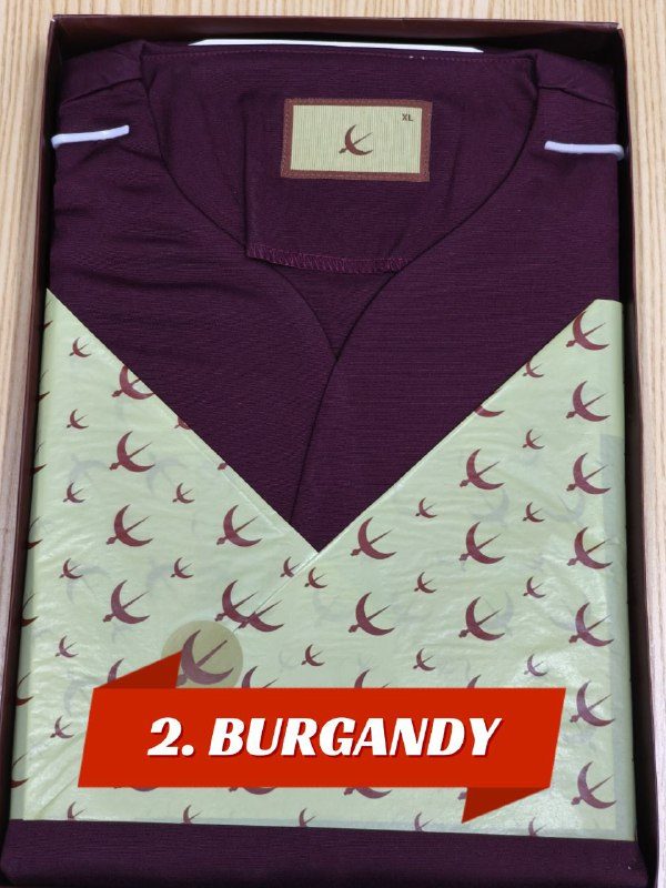 JUBAH AL HILAL BURGANDY