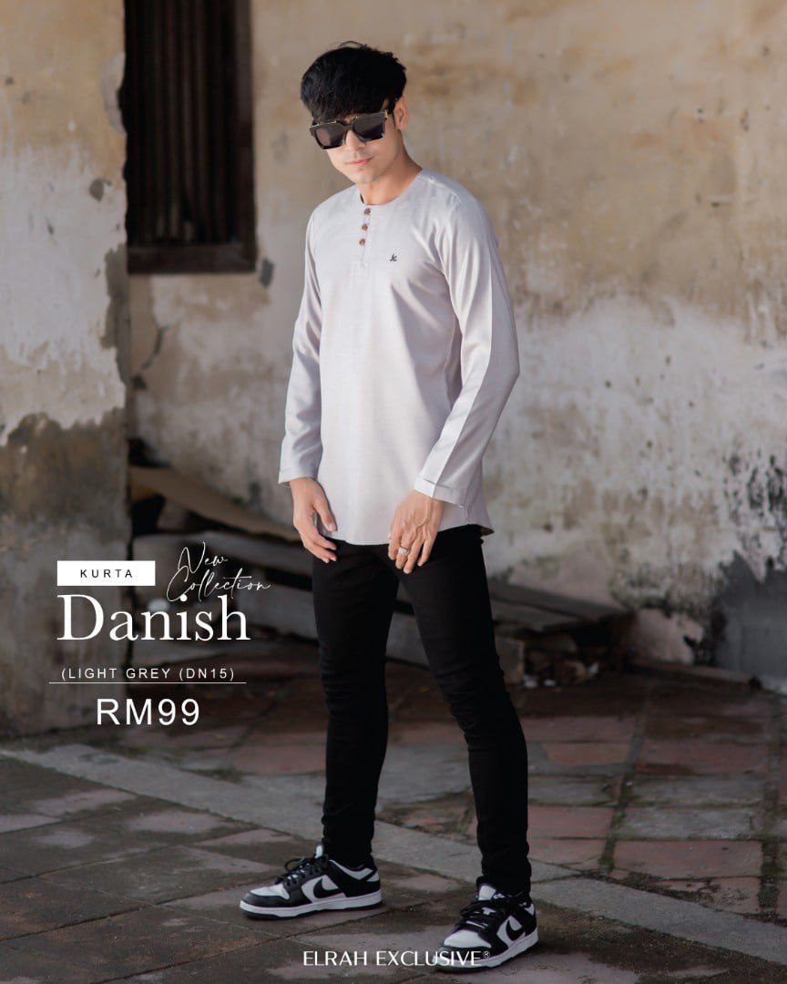 KURTA DANISH LIGHT GREY