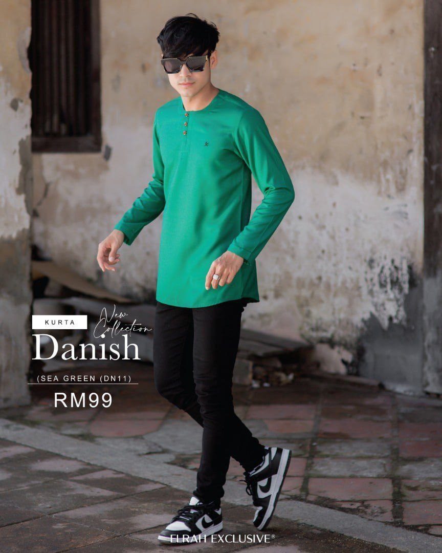 KURTA DANISH SEA GREEN